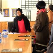 Deputy Minister of Water and Sanitation Pamela Tshwete visits the community of eDumbe Mu-nicipality in KZN  on 27 July 2016.